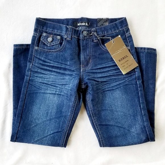 NWT Rebel Jeans Youth sz 10 - Picture 2 of 6
